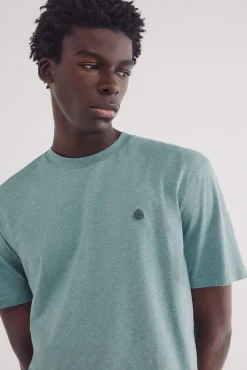 Camiseta melange básica