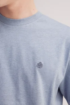 Camiseta melange básica
