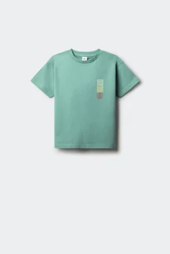 Camiseta mosaico niño