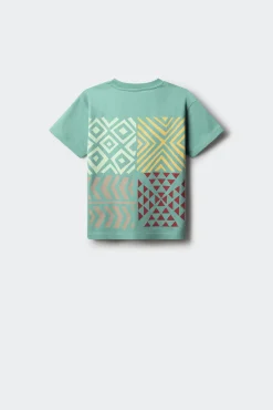 Camiseta mosaico niño