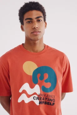 Camiseta motivo formas