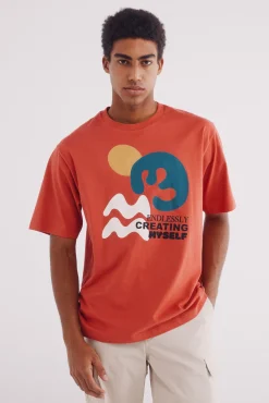 Camiseta motivo formas