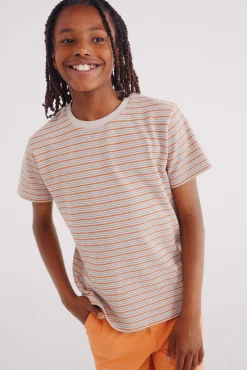 Camiseta multiraya niño