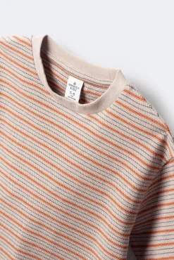Camiseta multiraya niño