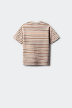 Camiseta multiraya niño