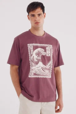 Camiseta ola japonesa