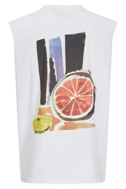 Camiseta oversize sin mangas