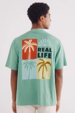 Camiseta palmeras