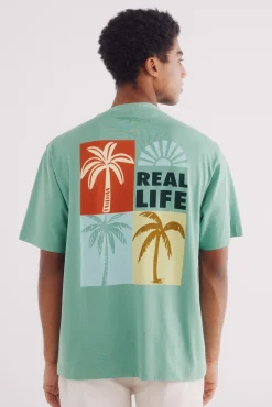 Camiseta palmeras