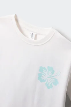 Camiseta palmeras niña