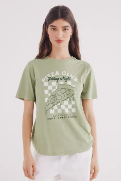 Camiseta "Pizza club"
