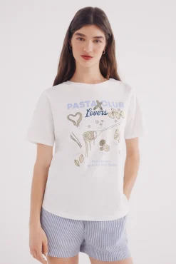 Camiseta "Pizza club"