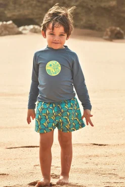 Camiseta proteccion waves azul