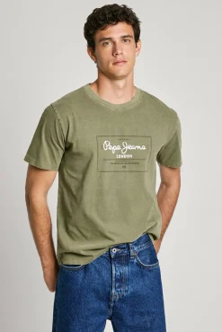 Camiseta regular de manga corta