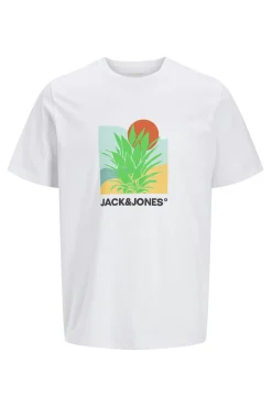Camiseta regular fit estampada