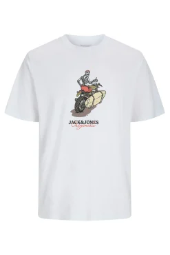 Camiseta regular fit estampada
