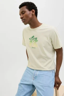 Camiseta regular fit estampada