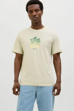 Camiseta regular fit estampada