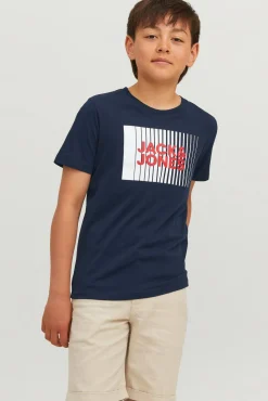 Camiseta regular fit estampada