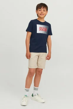 Camiseta regular fit estampada