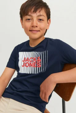 Camiseta regular fit estampada