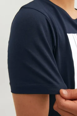 Camiseta regular fit estampada