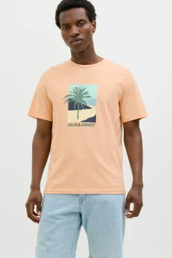 Camiseta regular fit estampada