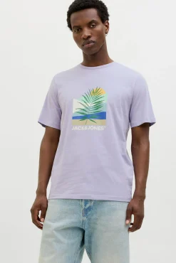 Camiseta regular fit estampada