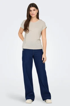 Camiseta regular fit glitter