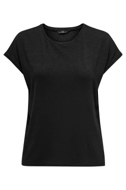 Camiseta regular fit glitter