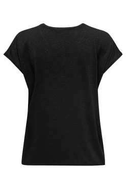 Camiseta regular fit glitter
