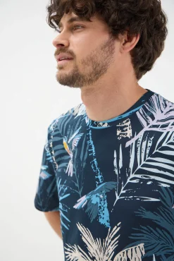 Camiseta regular fit manga corta