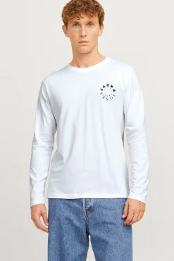 Camiseta regular fit mangas largas