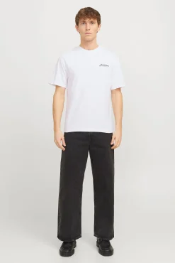 Camiseta relaxed fit manga corta