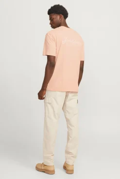 Camiseta relaxed fit manga corta