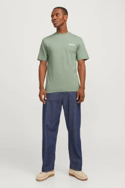 Camiseta relaxed fit manga corta