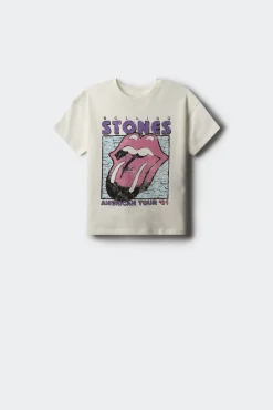 Camiseta Rolling Stones niña