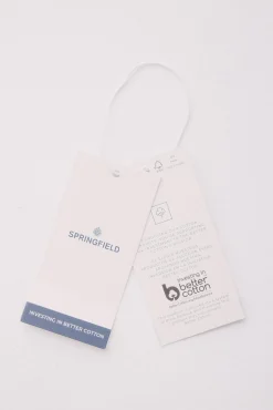 Camiseta semi entallada cuello barco