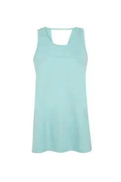 Camiseta sin mangas algodón verde