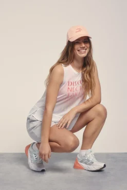 Camiseta sin mangas halter blanca