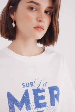 Camiseta "Sur la mer"
