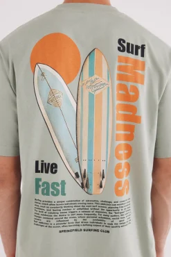 Camiseta surf madness