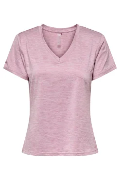 Camiseta técnica de manga corta y cuello de pico