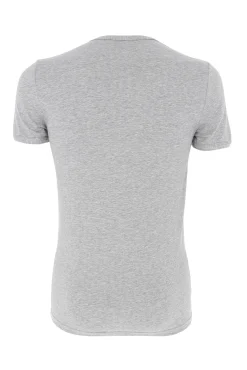 Camiseta termal de hombre cuello redondo manga corta