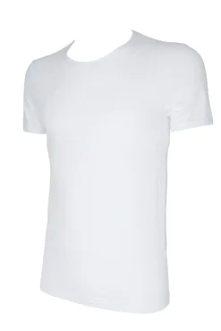 Camiseta termal de hombre cuello redondo manga corta