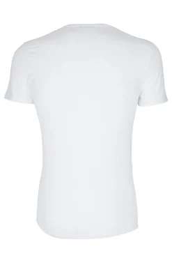 Camiseta termal de hombre cuello pico manga corta