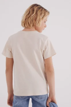 Camiseta textura niño