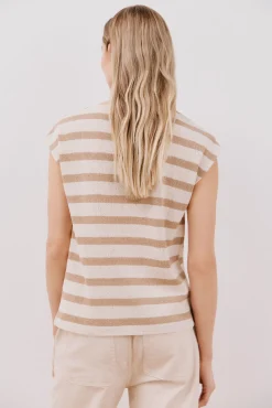 Camiseta textura rayas