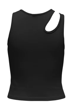 Camiseta tirantes asimetrica