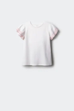 Camiseta volantes niña